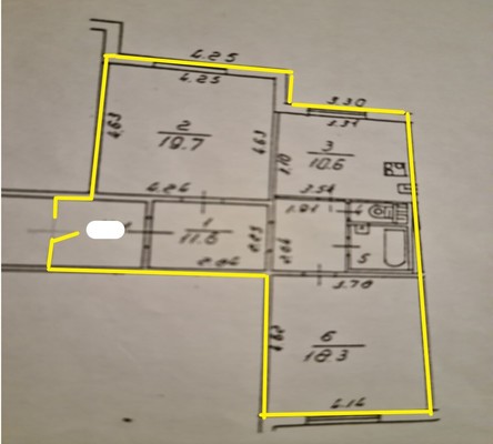 Продам двухкомнатную (2-комн.) квартиру, Афонская ул, 24к1, Санкт-Петербург г