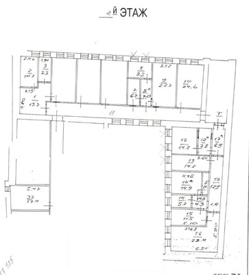 Продам офисное помещение 1 695 м2, Кривоколенный пер, 5, Москва г