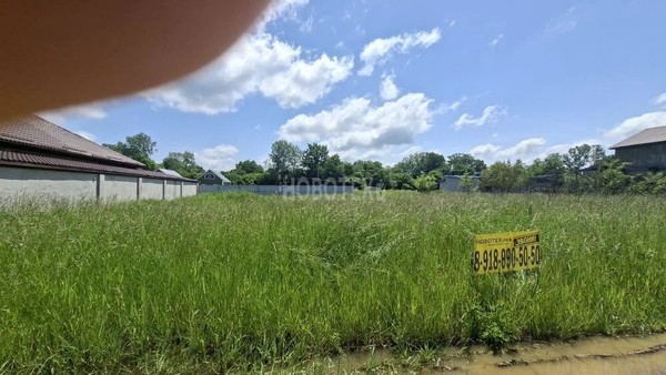 Продам участок 6 соток, Фермерское хоз., Тихая ул, 27, Горячий Ключ г, 0 км от города