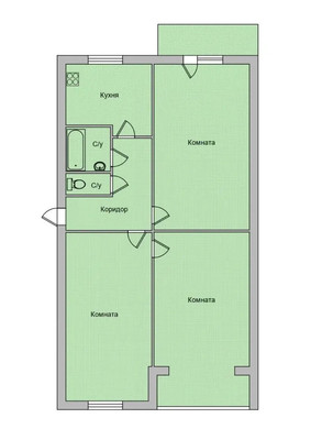 Продам трехкомнатную (3-комн.) квартиру, Ларина ул, 9/1, Ростов-на-Дону г