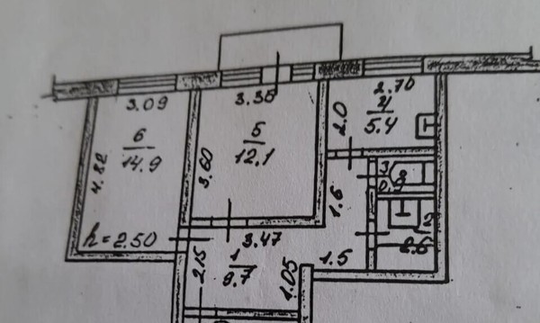 Продам двухкомнатную (2-комн.) квартиру, Мира ул, 34, Алейск г