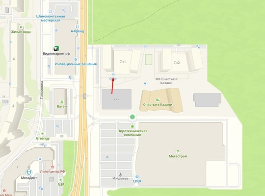 Сдам коммерческое помещение 75 м2, Гаврилова ул, 7к1, Казань г