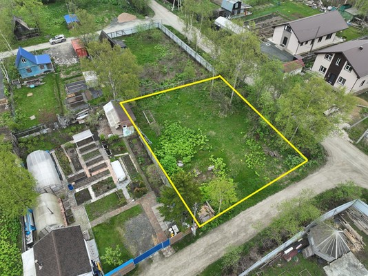 Продам участок 6,89 соток, Фермерское хоз., Дельфин тер. СНТ, Южно-Сахалинск г, 0 км от города