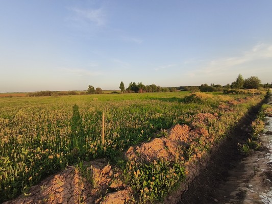 Продам участок 10 соток, Фермерское хоз., 219, Муромцево д, 0 км от города