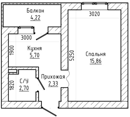 Продам однокомнатную (1-комн.) квартиру, Чернышевского ул, 270, Нальчик г
