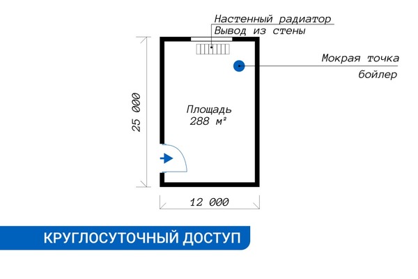 Сдам склад 288 м2, Екатерининский пр-кт, 3б, Санкт-Петербург г