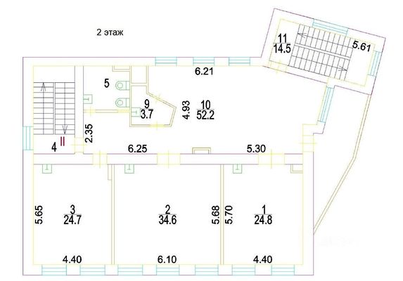 Продам коммерческое помещение 524 м2, Красноармейская ул, 34А, Москва г