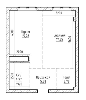 Продам однокомнатную (1-комн.) квартиру, Тарчокова ул, 127к3, Нальчик г