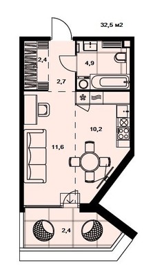Продам однокомнатную (1-комн.) , Зорге ул, вл25, Москва г