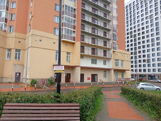 Продам двухкомнатную (2-комн.) квартиру, Авиаторов Балтики пр-кт, 19, Мурино п