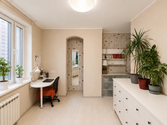 Продам трехкомнатную (3-комн.) квартиру, Юбилейный пр-кт, 1к2, Химки г
