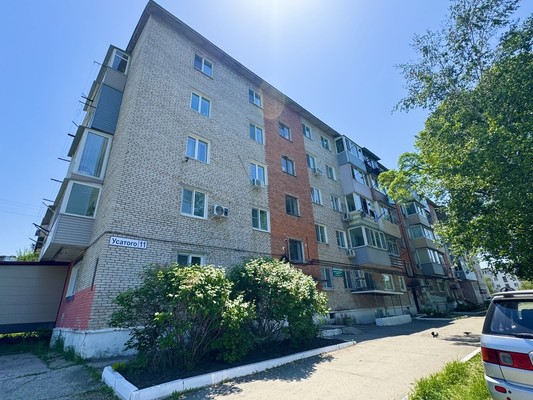 Продам однокомнатную (1-комн.) квартиру, Усатого ул, 11, Фокино г