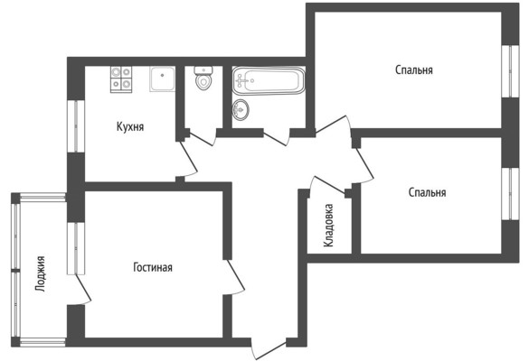 Продам трехкомнатную (3-комн.) квартиру, Севастопольская ул, 27, Миасс г