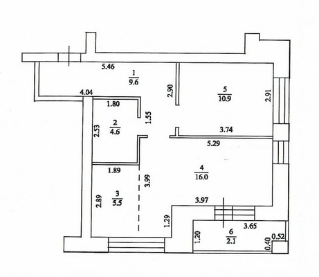 Продам двухкомнатную (2-комн.) квартиру, Калевала ул, 50, Костомукша г