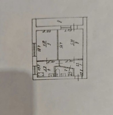 Продам двухкомнатную (2-комн.) квартиру, Гавена ул, 101, Симферополь г