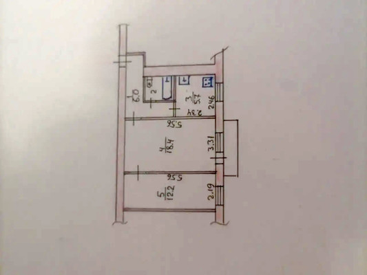 Продам двухкомнатную (2-комн.) квартиру, Яблочкова ул, 17, Грэсовский пгт
