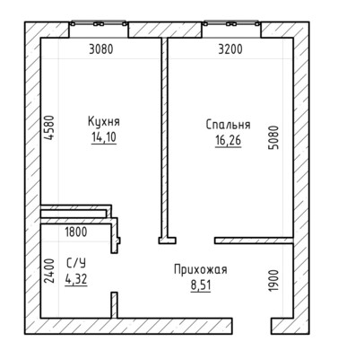 Продам однокомнатную (1-комн.) квартиру, Ленина ул, 367, Шалушка с