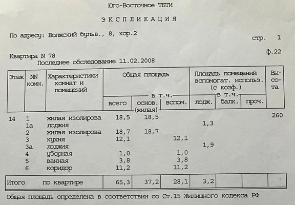 Продам двухкомнатную (2-комн.) квартиру, Волжский б-р, 8кк2, Москва г