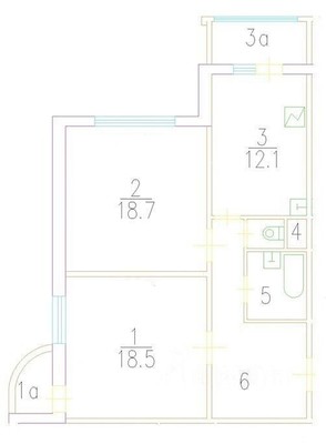 Продам двухкомнатную (2-комн.) квартиру, Волжский б-р, 8кк2, Москва г