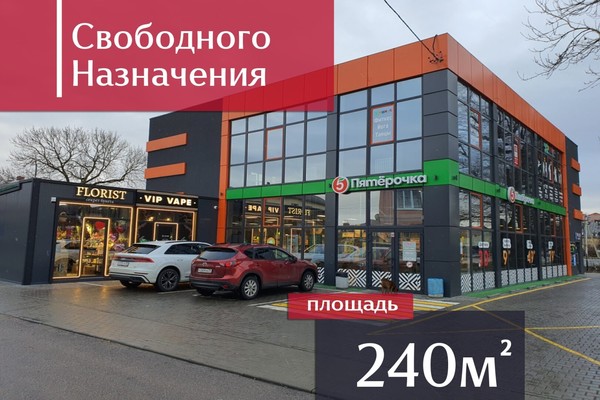 Сдам коммерческое помещение 240 м2, Октябрьская ул, 2ка, Большое Исаково п