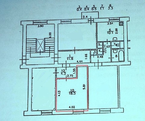 Продам комнату в 4-комн. квартире, Стачек пр-кт, 77А, Санкт-Петербург г