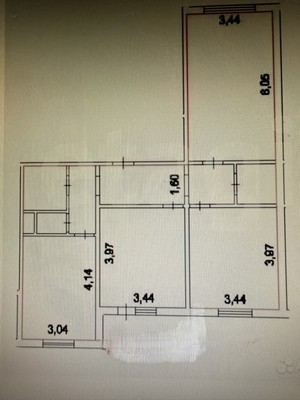 Продам трехкомнатную (3-комн.) квартиру, 1-й Рупасовский пер, 17а, Мытищи г