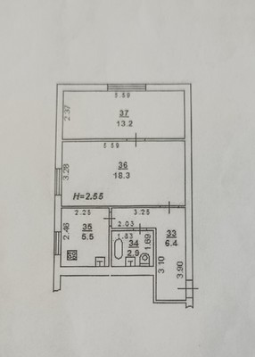 Продам двухкомнатную (2-комн.) квартиру, Соколова пр-кт, 6, Ростов-на-Дону г