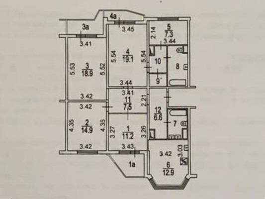 Продам многокомнатную квартиру, Ботаническая ул, 19к1, Москва г