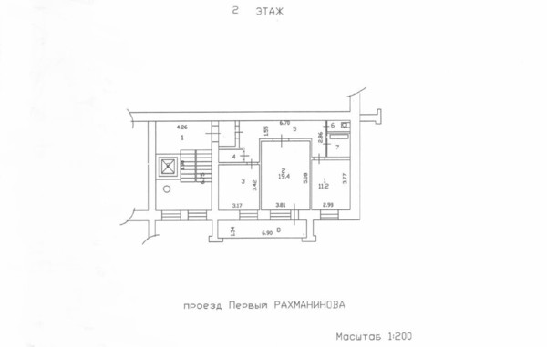 Продам двухкомнатную (2-комн.) квартиру, Рахманинова 1-й проезд, 4, Пенза г