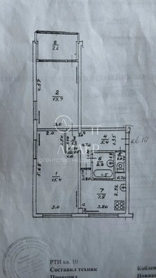 Продам двухкомнатную (2-комн.) квартиру, Вишневая ул, 13, Верхний Юрт с