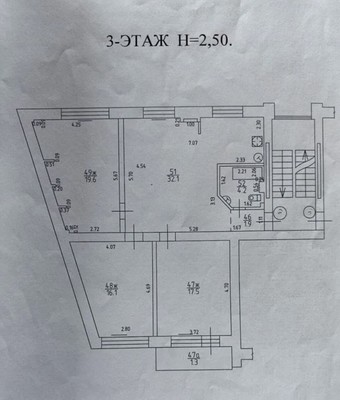 Продам трехкомнатную (3-комн.) квартиру, Алябьева ул, 22, Калининград г