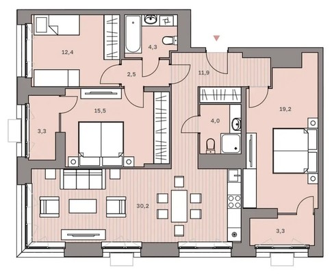 Продам трехкомнатную (3-комн.) квартиру, Мира ул, 46к2, Пенза г