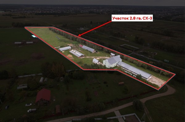 Продам землю для коммерческого использования 272 соток, Фермерское хоз., 4-я Луговая ул, Ворщиково д