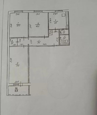 Продам трехкомнатную (3-комн.) квартиру, Бакалинская ул, 66к3, Уфа г