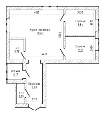 Продам трехкомнатную (3-комн.) квартиру, Мечникова ул, 175, Нальчик г