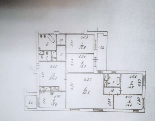Продам многокомнатную квартиру, Ломоносовский пр-кт, 7к5, Москва г