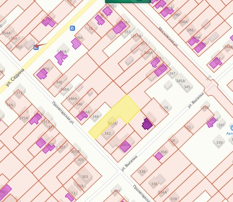 Продам участок 12,5 соток, ИЖС, Пролетарская ул, 342ка, Тихорецк г, 0 км от города