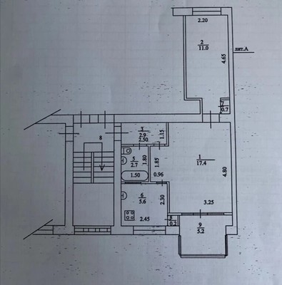 Продам двухкомнатную (2-комн.) квартиру, Чайковского (Центральный р-н) ул, 1, Сочи г