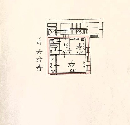 Продам однокомнатную (1-комн.) квартиру, Английский пр-кт, 46А, Санкт-Петербург г