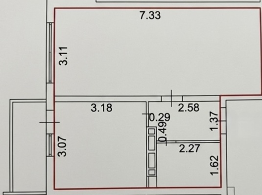 Продам однокомнатную (1-комн.) квартиру, Черкасская ул, 141, Краснодар г