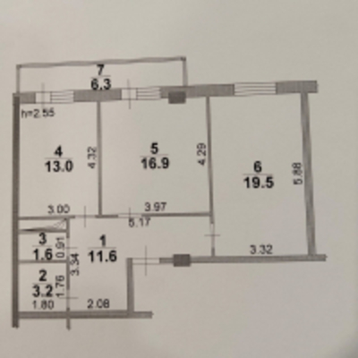 Продам двухкомнатную (2-комн.) квартиру, им. Евгении Жигуленко ул, 4, Краснодар г