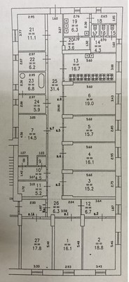 Продам комнату в 8-комн. квартире, Московское ш, 201, Нижний Новгород г