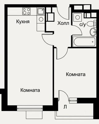 Сдам двухкомнатную (2-комн.) квартиру, Куприна пр-кт, 40к1, Сосенское п