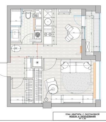 Продам однокомнатную (1-комн.) квартиру, Челюскина ул, 8к1, Санкт-Петербург г