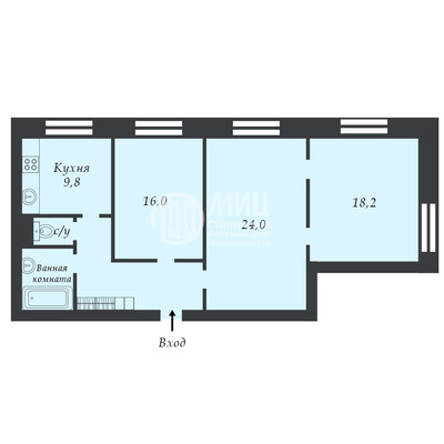 Продам трехкомнатную (3-комн.) квартиру, Мира пр-кт, 122, Москва г