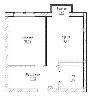 Продам однокомнатную (1-комн.) квартиру, Чернышевского ул, 197, Нальчик г