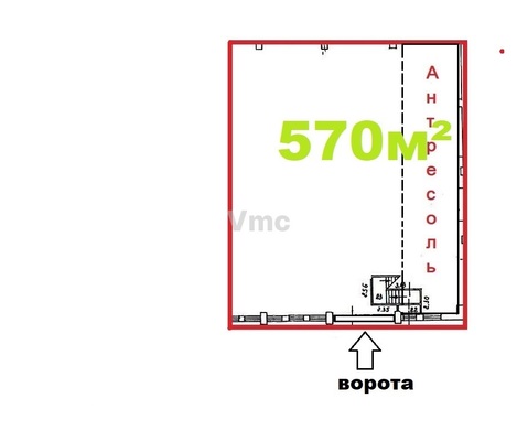 Сдам склад 570 м2, Устье С и Ко снт, Дубна г