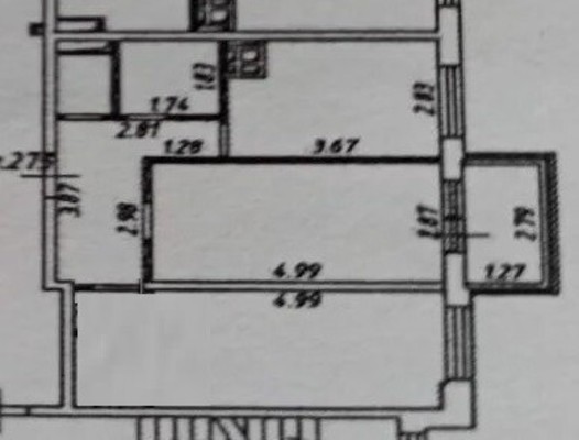 Продам двухкомнатную (2-комн.) квартиру, Лётчика Ульянина ул, 7кб, Внуковское п