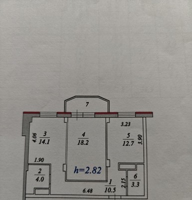 Продам двухкомнатную (2-комн.) квартиру, Хлебозаводской проезд, 1, Люберцы г