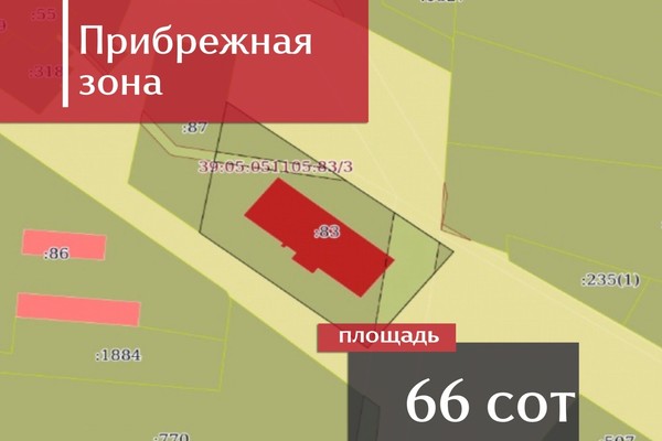 Продам землю для коммерческого использования 66,7 соток, Заводская ул, 3, Каменка п